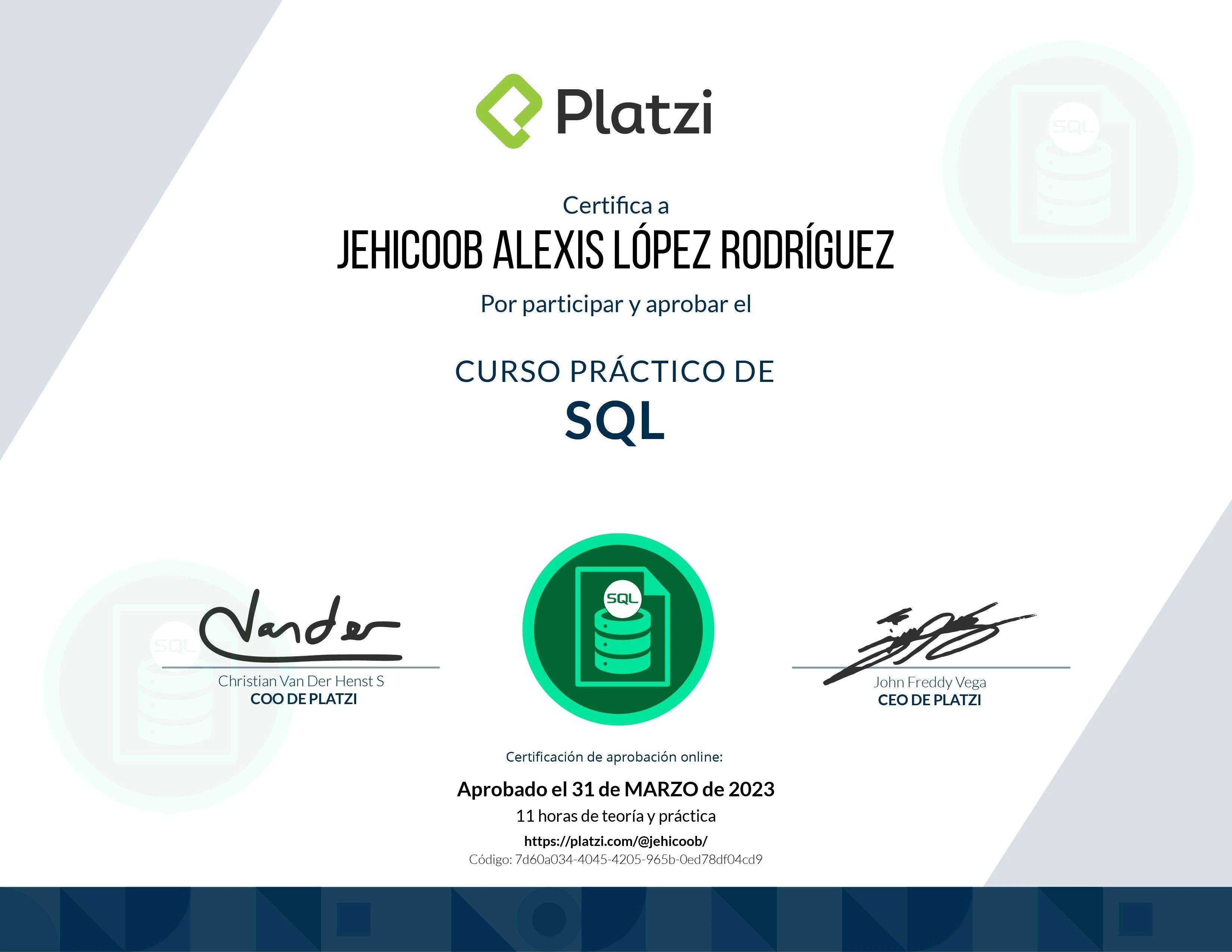 Curso practico SQL