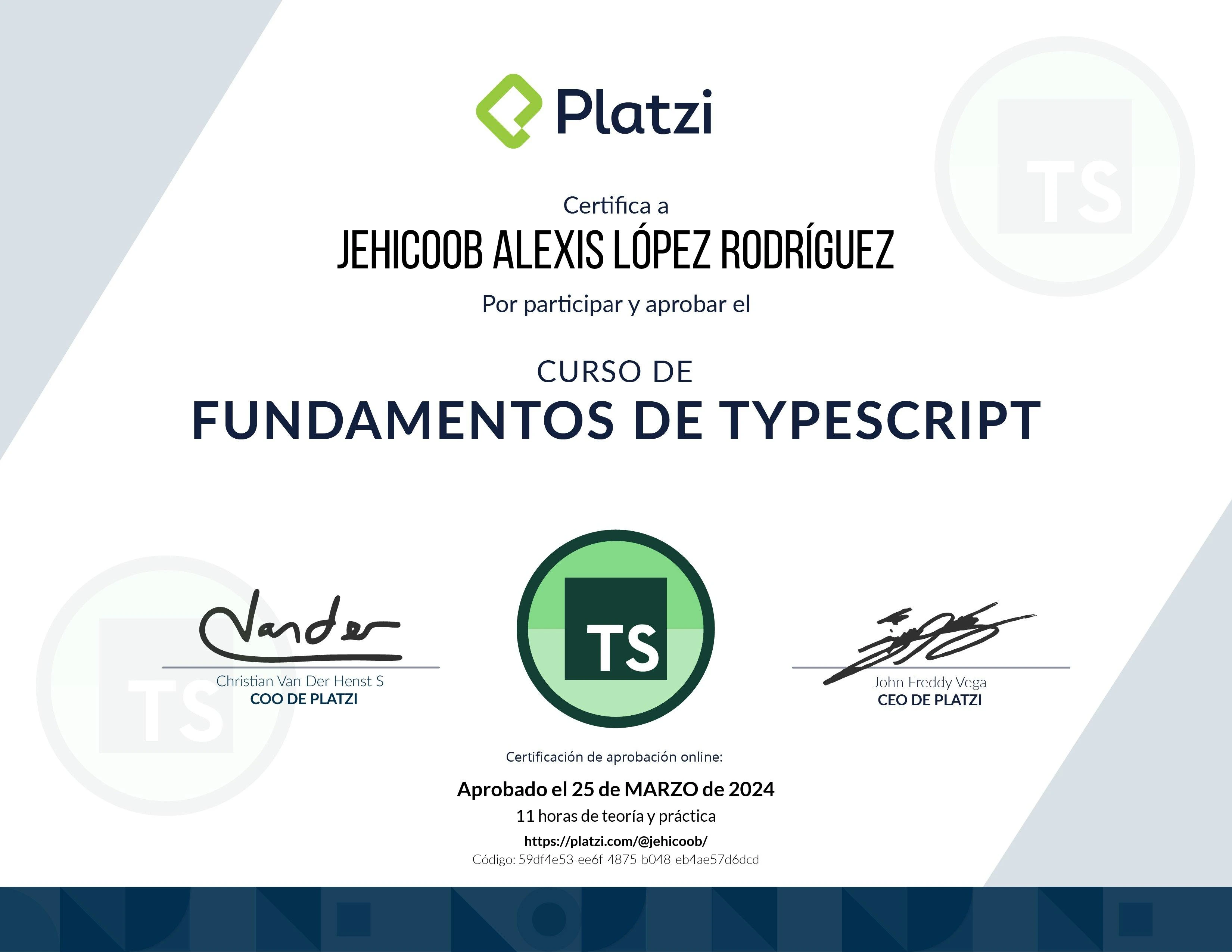 Fundamentos de TypeScript